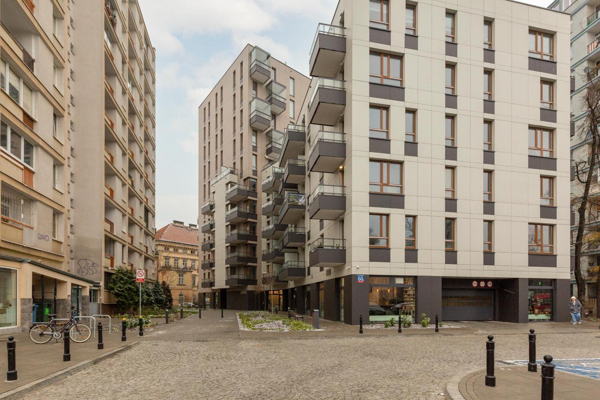 Srodmiescie Warsaw Muranow Apartments With Parking By Noclegi Renters المظهر الخارجي الصورة